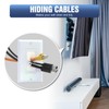 VCELINK Wall Plate Cable Pass Through with Mounting Bracket, Single