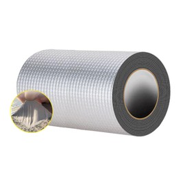 TVlifams Butyl Tape, Waterproof RV Sealant Tape Butyl Rubber UV-Resistant Roofing Tape for Camper Marine Boat Truck Window Glass Roof Leak Patching Pipe Sealing (32.8ft x 7.87in)