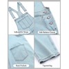 luvamia Women's Casual Adjustable Denim Bib Overalls Jeans Pants Fashion