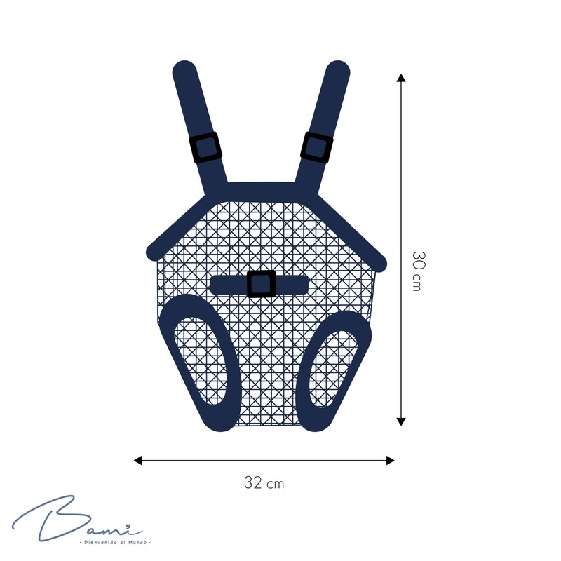 BAMI - Entrenador para Caminar - Arnés de Seguridad Ergonómico