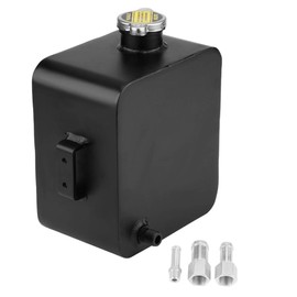 Expansion tank, cooling water tank, universal coolant expansion tank, 2.5 L aluminium radiator coolant, recovery overflow tank, water tank with lid