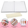 Professional 308 Nail Color Chart Book with 120 Pcs False