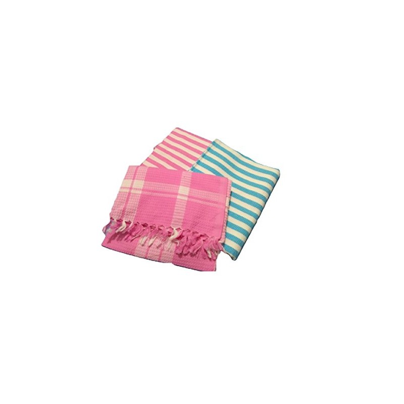 Cotton Colors 100% Cotton Bath Towels(Size: 30 60 Inches)-Pack of