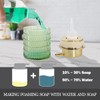 Tonxus Green Foaming Soap Dispenser, Glass Foam Hand Soap Dispenser