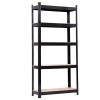 Unbranded 5 Tier Metal Shelving Rack Unit Garage Storage Shelf