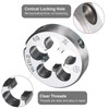 sourcing map Round Threading Die M14 x 1.0 Metric Thread