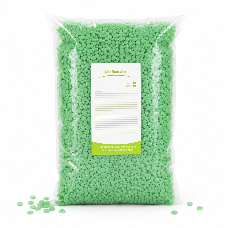 Hard Wax Beads for Hair Removal – Strawberry Formula Wax