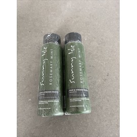 Sunny Isle 2 Pk Sunny Isle Rosemary Mint Hair & Strong Roots SHAMPOO 12oz Ea | New