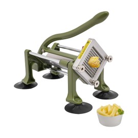 Potato Slicer, French Fry Cutter, Potato Cutter Stainless Steel with 1/4 Inch Blade Great for Potatoes Carrots Cucumbers, French Fry Cutter, Potato Cutter for Fries, Manual Potatoes Cutting Machine
