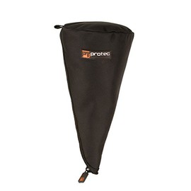 Protec French Horn Mute Bag with Case/Bag Clip, Model M403, Black