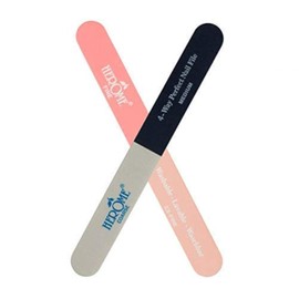 Herome 4-Way Perfect Nail File - 4-Way Manicure File with Four Filing Surfaces for Shortening, Shaping, Smoothing and Polishing Nails