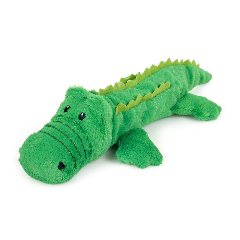 Petface Planet Carlos the Crocodile Eco Friendly Plush Dog Toy