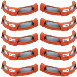 Awaiymi 10Pcs Hard Hat Sweatband Washable, Cotton Hard Hat Liner,Reusable Hard Hat Accessories, Antiperspirant Belt Air Cushion Sweatband Helmet Comforter Pad