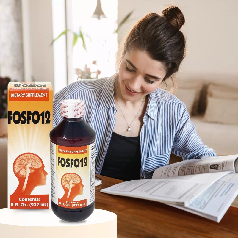 Menper Fosfo 12 Liquid, 8 fl oz, with B Vitamins