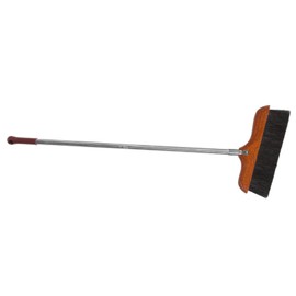 Outanaya Handled Broom Handle Household Floor Brush for Indoor Cleaning Easy to Use Dense Bristles for Efficient Dust and Debris Removal Convenient Hanging Storage Design
