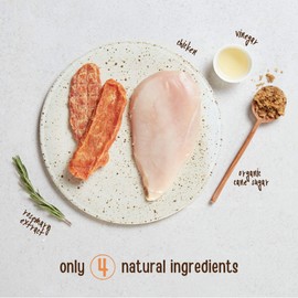 Full Moon Chicken Jerky Healthy All Natural Dog Treats Human Grade Made in USA Grain Free, 1.5 Pound (Pack of 1)