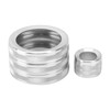 4Pcs A/C Knob Ring Trim Volume Adjuster Decor Fit for