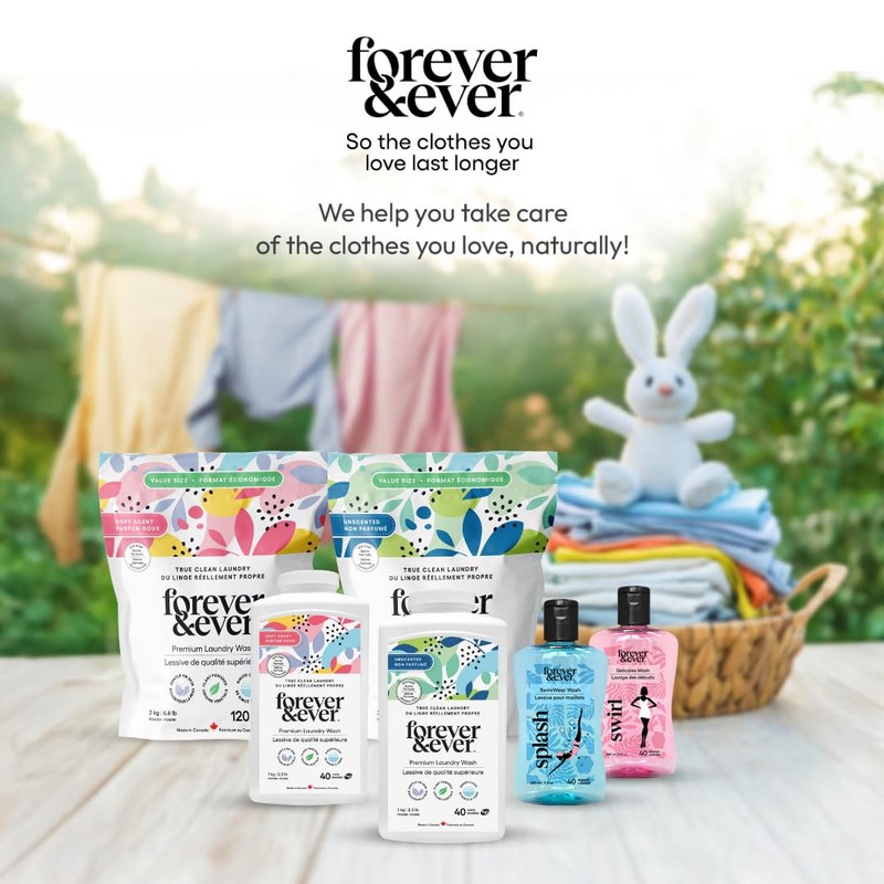 Splash All Natural Laundry Detergent, Liquid Laundry Detergent, Chlorine Neutralizer