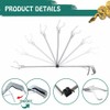 KANCOKIT 52“ Snake Tongs Collapsible Grabber, Professional Reptile Snake Catcher