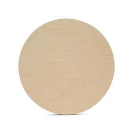 Wood Circles 11 inch, 1/4 Inch Thick, Birch Plywood Discs, Pack of 1 Unfinished Wood Circles for Crafts, Wood Rounds by Woodpeckers