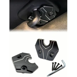 For Dodge Ram 1500 Sun Visor Repair Kit, Aluminum Sun Visor Clip Compatible with Dodge Ram 1500 2019 2020 2021 2022 2023 2024 Quick Repair Loose Visor Truck Visor Clip Fix Kit for Ram 1500 Accessories