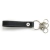 Wachifudo Dayan Cat Dayan Genuine Leather Metal Belt Key Black,