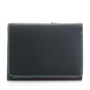 mywalit Medium Tri-fold Wallet Leather 12 cm, Black Pace, Compact