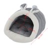 Rabbit Ears Cat and Dog Kennel Machine Washable Semi Enclosed