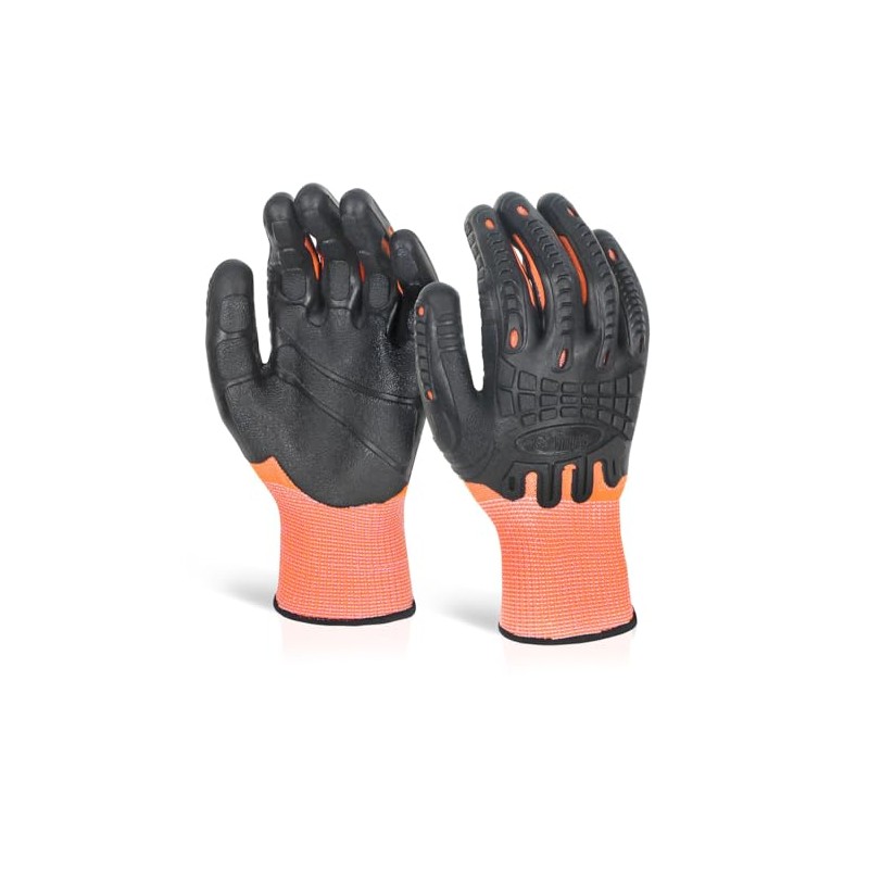 Beeswift Glovezilla Cut Resistant Fully Coated Impact Glove/Tear Resistance Safety