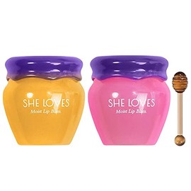 Máscara de labios, Honey&Sakura Día y Noche Máscaras para Dormir Labio Bálsamo Labial, Líneas de Labios Desvanecidos Bálsamo Labial Bálsamo Labial, Hidratante y Prevención Exfoliante de Labios