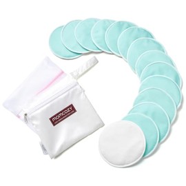 Momcozy Almohadillas Lactancia Reutilizables,Gruesas 14 Piezas                                                                                        
