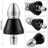 2PCS Sewer Cleaning Tool High-Pressure Nozzle, 5000 PSI High Pressure
