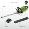 19" Hedge Trimmer Cordless, Compatible with CURECURE 20V Battery, 1300RPM