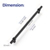Ravinte 10 Pack 12-5/8 Inch Cabinet Pulls Matte Black Kitchen