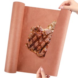 Pink Butcher Paper Roll Butcher Paper BBQ 30 cm x 18 m Grill Paper Kraft Paper Roll for Grill, BBQ, Smoker Fish Meat