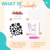 Artquee 28pcs Solid Black Press on Toenails Short Fake Toe