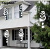Chephon Bird Repellent Spiral Reflectors with Reflective Scare Discs -