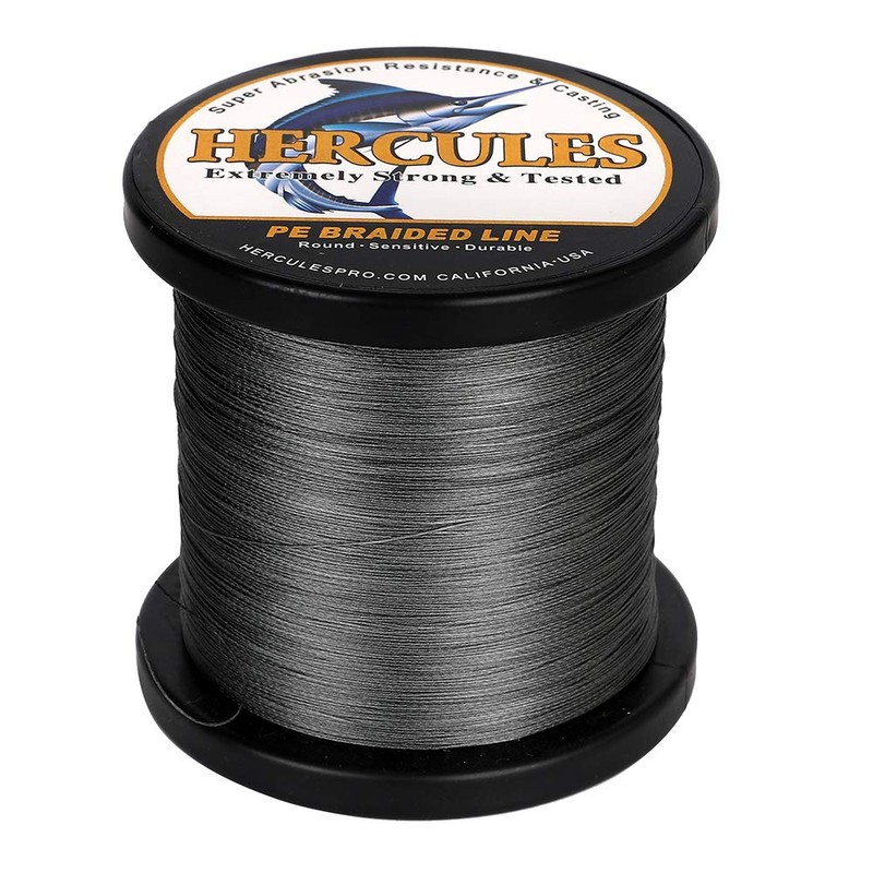 Hercules Braided Fishing Line 2000m 2187yds 6lbs-100lbs Pe Superline 4