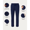 Jaanuu Rhodes Men's 7-Pocket Straight Leg Scrub Pant - Midnight