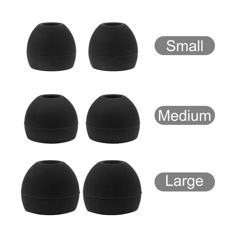 Klowcok Replacement Silicone Ear Tips for Axil XCOR PRO, GS