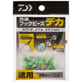 DAIWA Comfortable Hook Beads, Deca, Value, Luminous