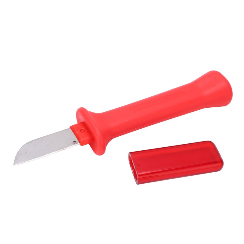 Cable Splicing Knife Ergonomic Wire Stripper Cutter 50mm Hand Tool