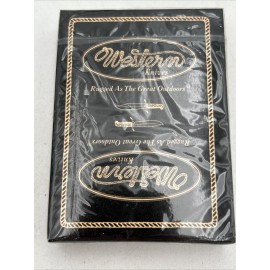 Hoyle Vintage Western Cutlery Knives Hoyle Playing Cards Promo - New Sealed