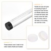 sourcing map 2pcs Rubber End Caps 150mm(6 Inch) ID Vinyl