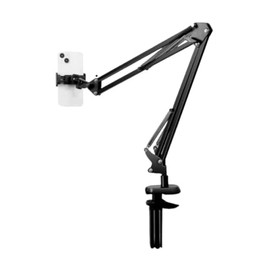 Soporte Celular y Tablet con Brazo Flexible Ajustable con Clip  Ideal para Escritorio, Cama y Mesa Compatible 412.9                                   