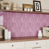 VaryPaper Pink Peel and Stick Backsplash for Kitchen 10 Sheets
