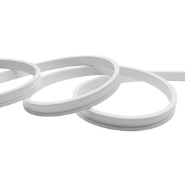 Silicone LED Channel System, NEON Tube for 10mm DIY LED Rope Light Strip, Aluminum Profile New Substitutes, Waterproof IP67,13x5mm 16.4FT/5M Suit for Indoor Outdoor Flexible LED Light Strip Lighting