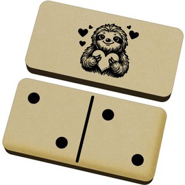 Azeeda 'Sweetheart Sloth' Domino Set & Box (DM00044121)