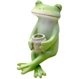 Daikai 47086 Kopo Tea Frog, Approx. 0.7 x 1.0 x 1.6 inches (1.7 x 2.5 x 4 cm)