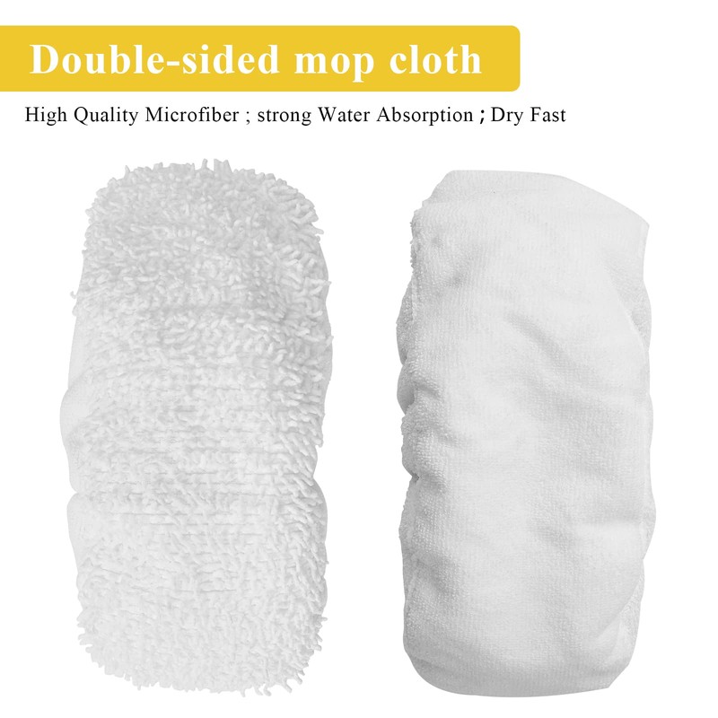 Ximoon Reusable Mop Pads Replacement Washable Mop Head for Oreck